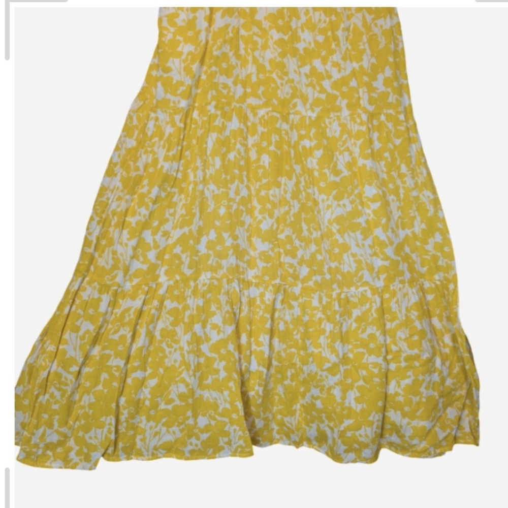 Yellow Floral Maxi Dress - Picture 11 of 12